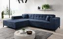 Designer corner sofa Frida with sleeping function