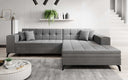 Designer corner sofa Frida with sleeping function