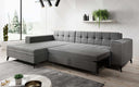 Designer corner sofa Frida with sleeping function
