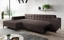 Designer corner sofa Frida with sleeping function