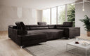 Canapé designer Torino avec fonction couchage et rabattable