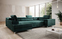 Canapé designer Torino avec fonction couchage et rabattable