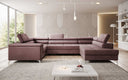 Canapé designer Torino avec fonction couchage et rabattable