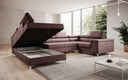 Canapé designer Torino avec fonction couchage et rabattable