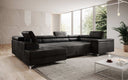 Canapé designer Torino avec fonction couchage et rabattable