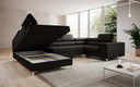 Canapé designer Torino avec fonction couchage et rabattable