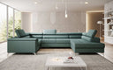 Canapé designer Torino avec fonction couchage et rabattable