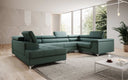 Canapé designer Torino avec fonction couchage et rabattable
