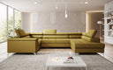 Canapé designer Torino avec fonction couchage et rabattable