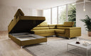 Canapé designer Torino avec fonction couchage et rabattable