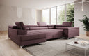Canapé designer Torino avec fonction couchage et rabattable