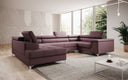Canapé designer Torino avec fonction couchage et rabattable