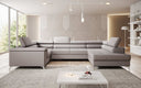 Canapé designer Torino avec fonction couchage et rabattable
