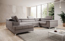 Canapé designer Torino avec fonction couchage et rabattable