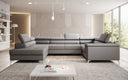 Canapé designer Torino avec fonction couchage et rabattable
