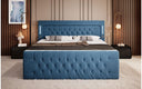 Boxspringbett Elegance mit LED, USB und Stauraum - Luxusbetten24