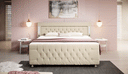 Boxspringbett Paradise mit LED und Füßen - Luxusbetten24