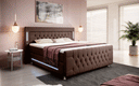 Boxspringbett Paradise mit LED und Füßen - Luxusbetten24