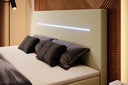 Boxspringbett Sejour mit LED u. Stauraum - Luxusbetten24