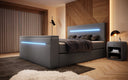Boxspringbett Sejour mit TV Lift, RGB und Stauraum - Luxusbetten24