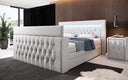 Boxspringbett Sonino mit TV Lift, RGB und Stauraum - Luxusbetten24