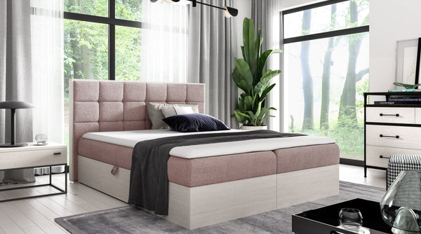 Designer Holzbett Kinea mit Stauraum