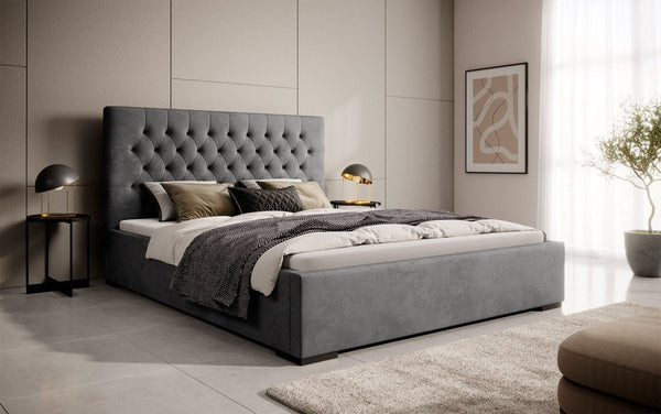 Designer Polsterbett Chester mit Stauraum