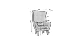 Designer Sessel Arturo - Luxusbetten24