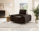Designer Sessel Linuro mit verstellbarer Kopflehne - Luxusbetten24