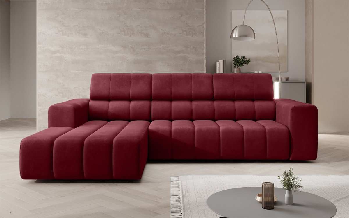 Designer Sofa Aurora Mini mit verstellbaren Kopfstützen - Luxusbetten24