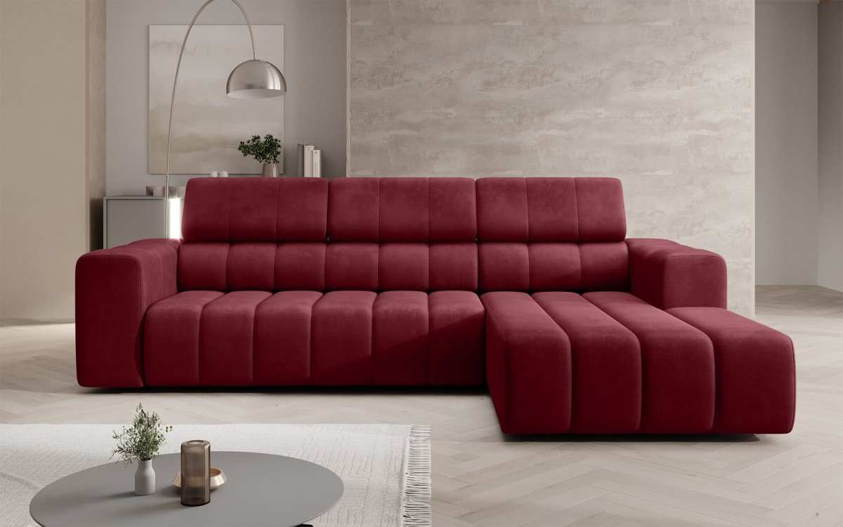 Designer Sofa Aurora Mini mit verstellbaren Kopfstützen - Luxusbetten24