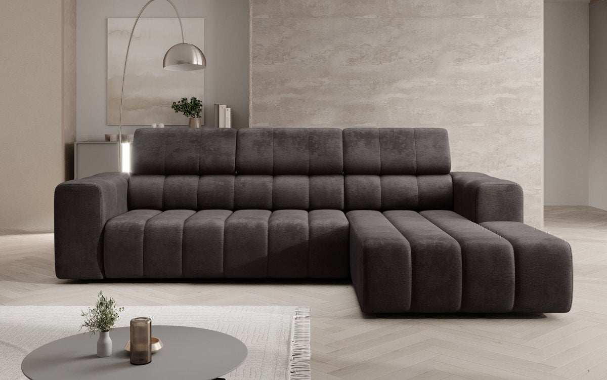 Designer Sofa Aurora Mini mit verstellbaren Kopfstützen - Luxusbetten24