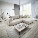 Designer Sofa Baron L mit Schlaffunktion und Stauraum - Luxusbetten24
