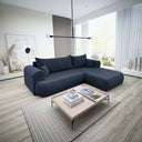 Designer Sofa Baron L mit Schlaffunktion und Stauraum - Luxusbetten24