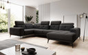 Designer Sofa Nerio mit verstellbarer Kopf- und Rückenlehne - Luxusbetten24