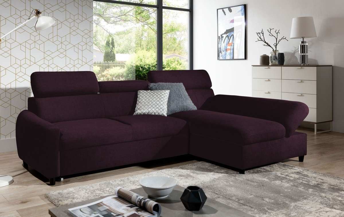 Designer Sofa Noura Mini mit Schlaf- und Klappfunktion - Luxusbetten24