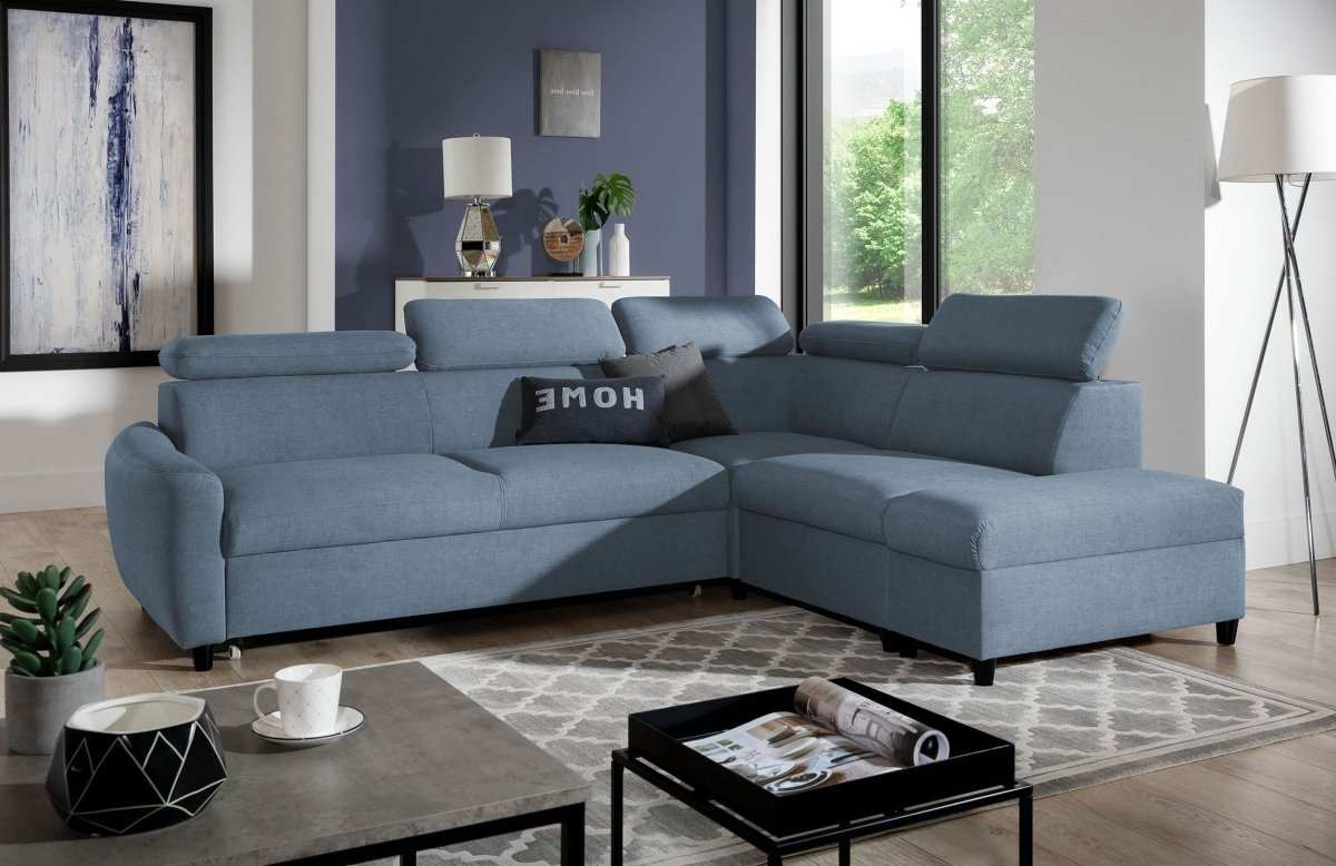 Designer Sofa Noura mit Schlaf- und Klappfunktion - Luxusbetten24