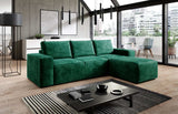 Designer Sofa Solaris mit Schlaffunktion und Stauraum - Luxusbetten24
