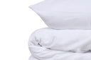 Premium Satin Bettwäsche Weiß - Luxusbetten24